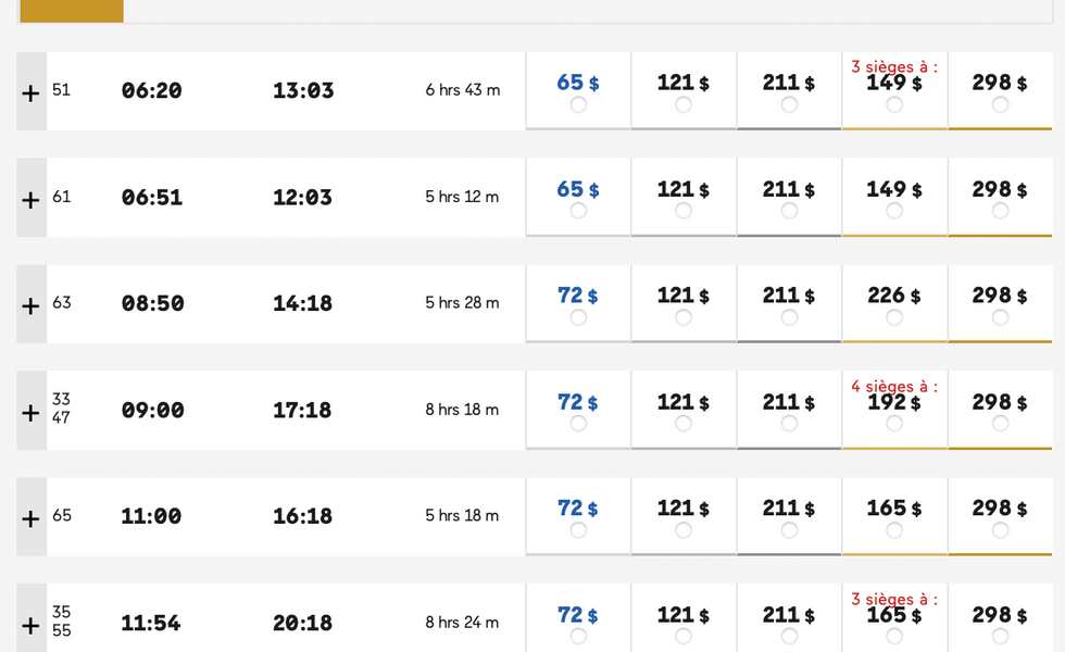 VIA Rail ofrece un descuento de 1 día con boletos Montreal-Toronto desde $46