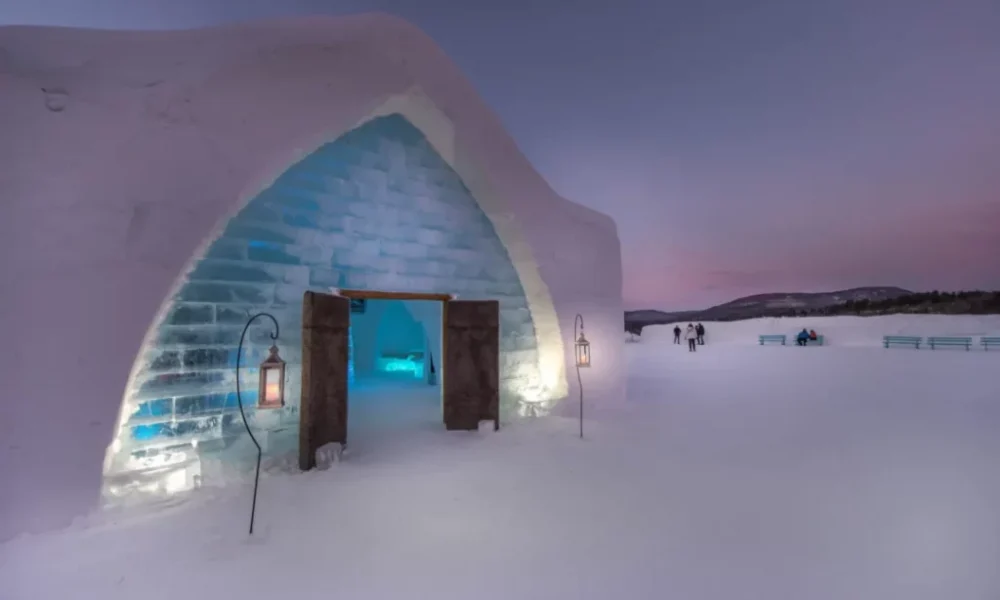 El próximo mes reabre el increíble hotel de hielo de Quebec
