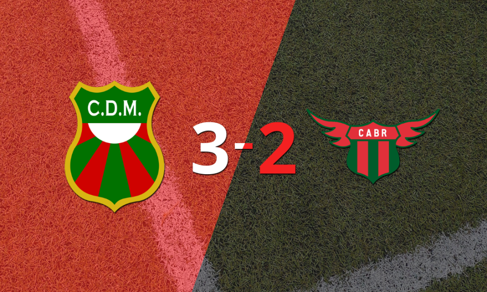 Con una mínima ventaja, Deportivo Maldonado venció a Boston River en un duelo lleno de goles