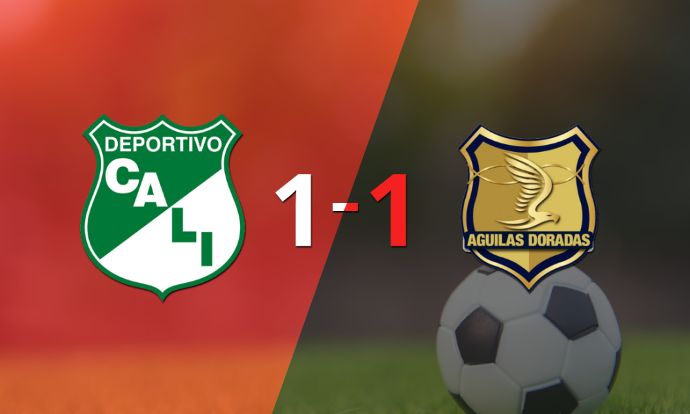 Águilas Doradas Rionegro empató 1-1 en su visita a Deportivo Cali