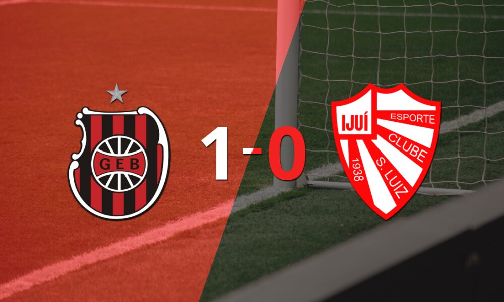 Brasil-RS le ganó 1-0 como local a São Luiz