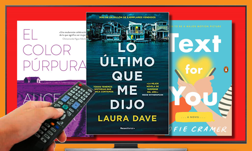 Tres novelas que llegarán a la pantalla durante 2023