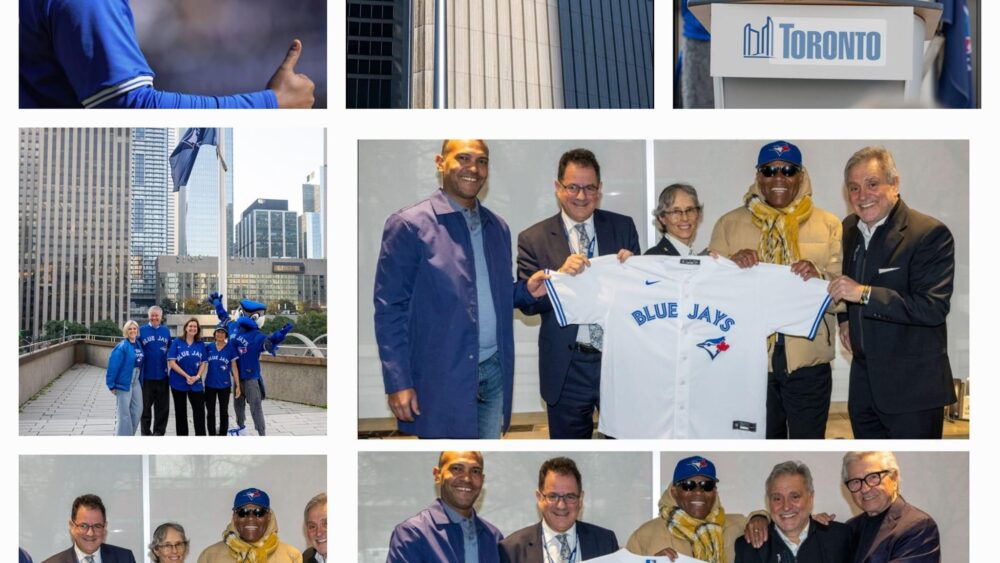 Vladimir Jr.  obsequia camiseta especial a la ciudad de Toronto