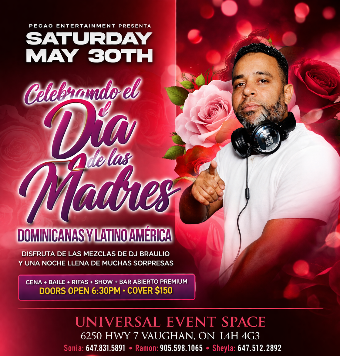 Celebrando el dia de las Madres