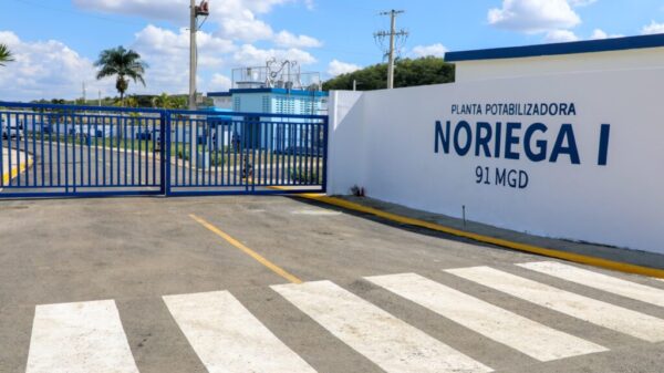 Planta potabilizadora Noriega I en Santiago, República Dominicana