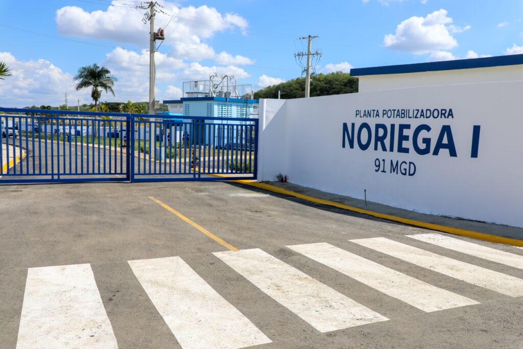 Planta potabilizadora Noriega I en Santiago, República Dominicana