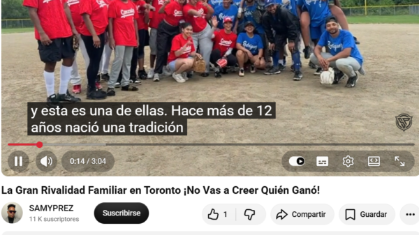 Clásico familiar Rodríguez vs González en Toronto