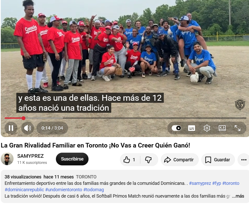 Clásico familiar Rodríguez vs González en Toronto