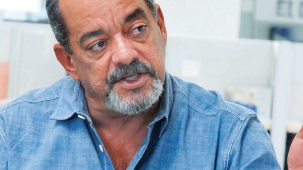 Alfonso Rodríguez durante una entrevista