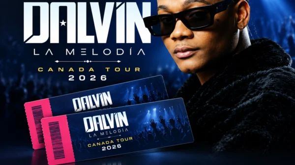 Dalvin “La Melodía” junto a dos boletos del Canada Tour 2026