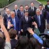 Donald Trump junto a líderes tecnológicos durante reunión sobre inteligencia artificial en la Casa Blanca