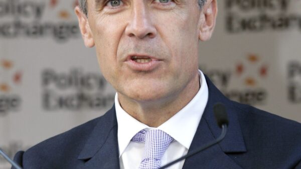 Retrato de archivo de Mark Carney.