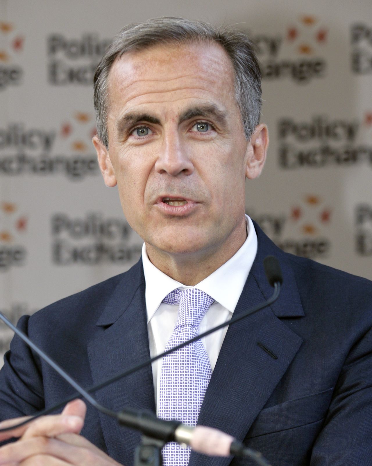 Retrato de archivo de Mark Carney.