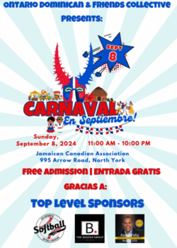 Gran Carnaval cultural de la ODFC 2024 este Domingo 8 de septiembre